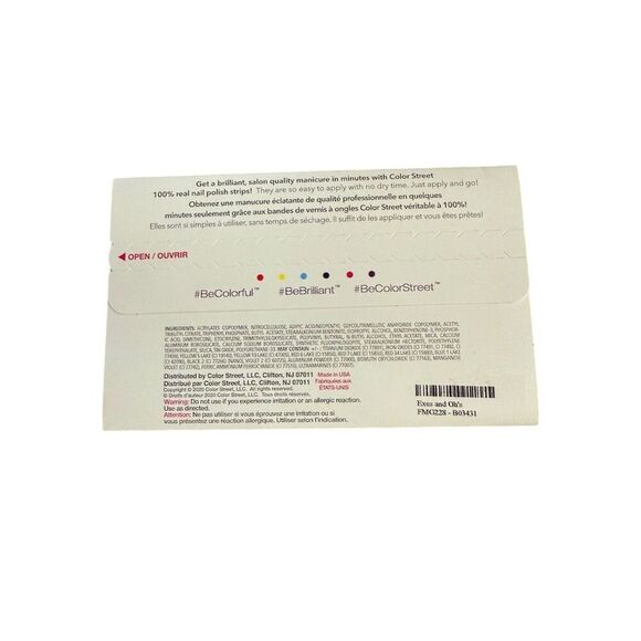 Color Street Nail Strips Exes and OHs Retired Multicolor - Picture 3 of 4